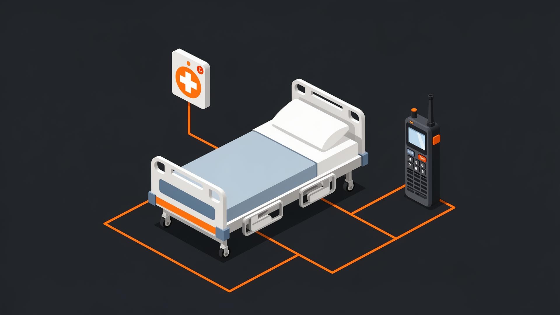 Healthcare communications illustration